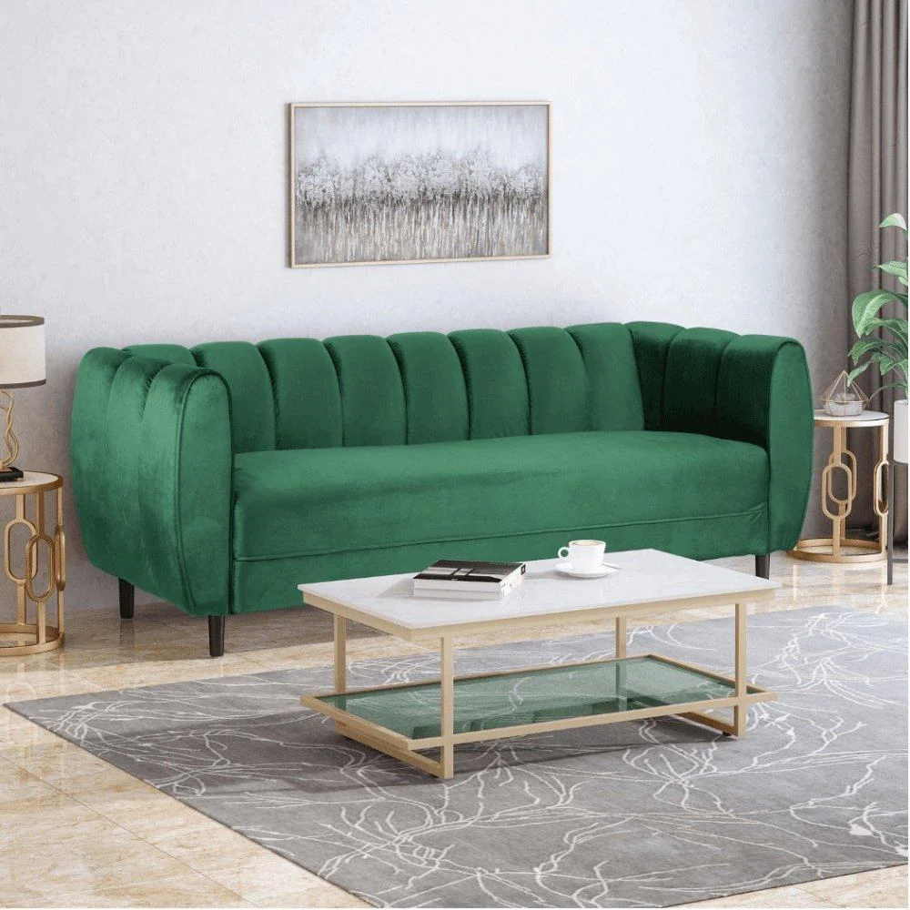 Bobran Modern Sofa Set In Suede – Price and Specification