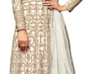 Pakistani Party Wear Wedding Wear Anarkali Gown Suit for Women