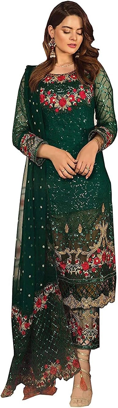 Wear Georgette Straight Fancy Salwar Kameez – A Perfect Choice for Party Wear