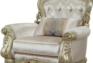 Acme Gorsedd Chair with 1 Pillow – A Perfect Blend of Comfort and Style