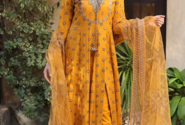 NF-6009 Mustard Chicken 2pc Shirt with Dupatta Price, Specification, and Style