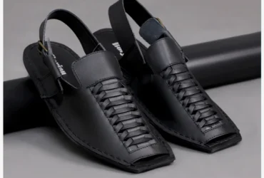 Introducing the BM3759 Black Men Peshawari’s Stylish and Comfortable Footwear for Men