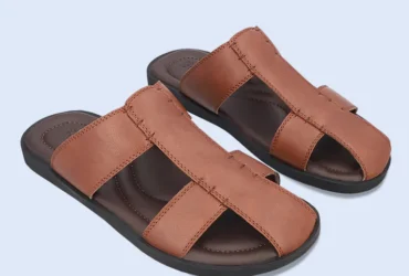 Introducing the BM4983 Tan Men Slipper Stylish, Comfortable, and Affordable