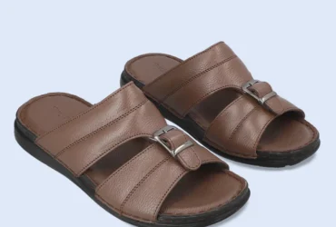 Introducing the BM5599 Brown Men Slippers The Perfect Blend of Comfort and Style