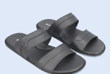 Introducing the BM5634 Black Men Casual Slipper The Perfect Blend of Style, Comfort, and Affordability