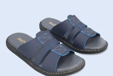 Introducing the BM4603 Blue Men Slipper Comfort and Style Combined