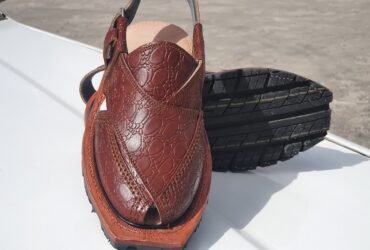 Introducing the Red Mustard Double Sole Crocodile Leather A Luxurious and Exotic Statement