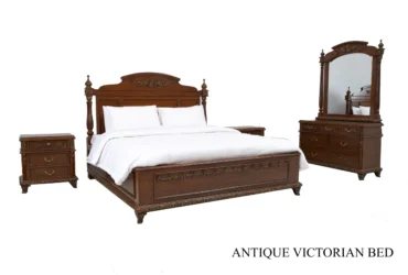 Antique Victorian Bed A Timeless Piece of Elegance