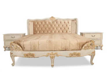 Crown Wing Bed – A Perfect Blend of Elegance and Comfort