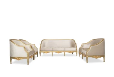 French Gold Sofa Set – Add Elegance and Luxury to Your Living Space