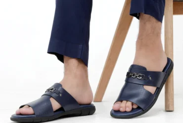 Introducing the BM4996 Navy Men Slipper Comfort, Style, and Affordability