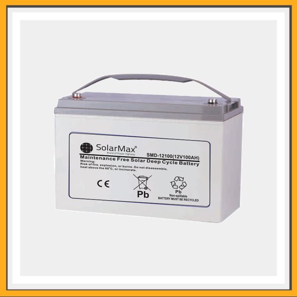 Solarmax 12V 150Ah Deep Cycle Battery SM-G/D12150 Reliable Power for Off-Grid and Backup Energy Systems