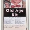 Transform yourself into a realistic senior citizen with an Old Age Make Up Kit