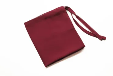 Tie Back Niqab – Georgette – Maroon: Price and Specification