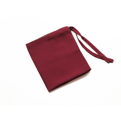 Tie Back Niqab – Georgette – Maroon: Price and Specification