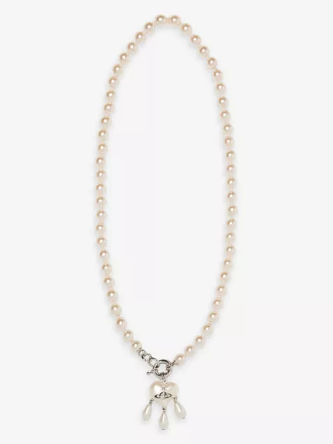 Sheryl Faux-Pearl and Brass Necklace Price and Specifications