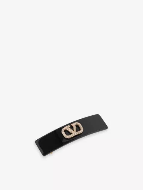 Logo-Embellished Resin Hair Clip Price and Specifications